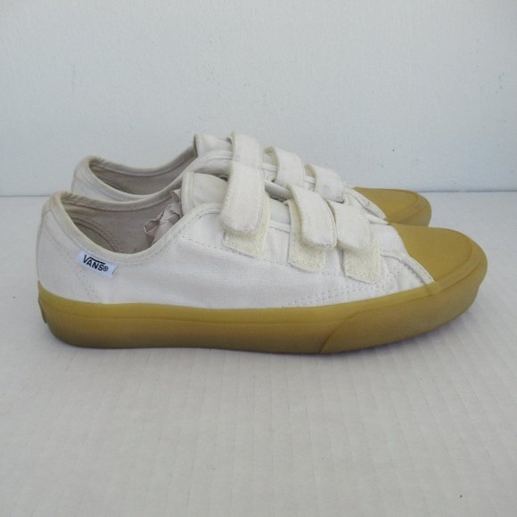 VANS Men Style 721454 Straps Canvas Sneakers Shoes size Mens 6.5 Womens 8 - Picture 2 of 9